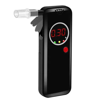Natančen, Enostaven Za Uporabo Prenosnih Breathalyzer Analiza Policija Digitalni Prikaz Alkohol Tester LCD Zaslon Orodje Avto Visoka Natančnost