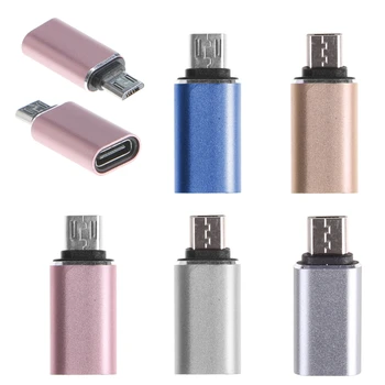 USB 3.1 Tip C Ženski Mikro USB 2.0 Tip B Moški Konektor Adapter Pretvornik