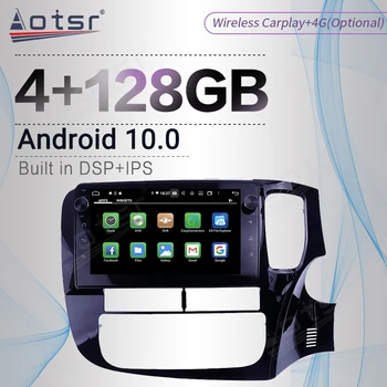 128GB Za Mitsubishi Outlander 3 GF0W GG0W 2012-2018 Android Radio magnetofon Avto Multimedijski Predvajalnik, Stereo Vodja Enote GPS Navi