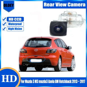 Avto Pogled od Zadaj obrne Nazaj Gor Parkiranje Kamera Za Mazda 3 M3 mazda3 Axela BM 2013 Hatchback ~ 2017 Night Vision Vodoodporni Fotoaparat