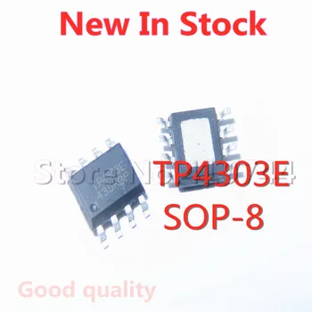 5PCS/VELIKO TP4303E SOP8 TP4303 SOP-8 mobilne moč polnjenja čip, ki je Na Zalogi, NOVO izvirno IC