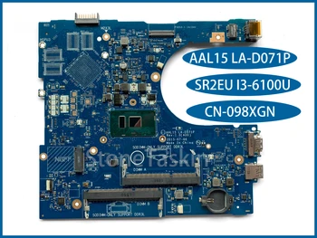 Najboljša Vrednost CN-098XGN za Dell Inspiron 15 5559 Prenosni računalnik z Matično ploščo AAL15 LA-D071P SR2EU I3-6100U 100% Popolnoma Testirane