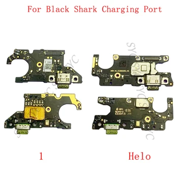 Originalno Polnjenje prek kabla USB Priključek Odbor Flex Za Xiaomi Black Shark Helo polnilni Priključek Flex Kabel za Popravilo Delov