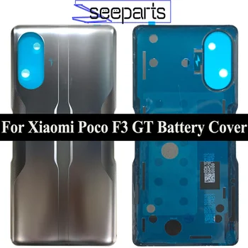 Nov Pokrov Za Xiaomi Poco F3 GT Pokrovček za Baterijo Nazaj Steklena Plošča Zadaj Stanovanj Primeru Poco F3 GT Pokrovček Baterije MZB09C6IN M2104K10I