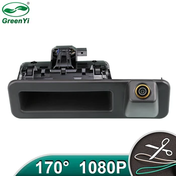 GreenYi Nočni Night Vision Nepremočljiva HD AHD 1080P Vozila Pogled od Zadaj Prtljažnik Ročaj Fotoaparata Za BMW Serije 1 X1 X3 X5 2018-2020