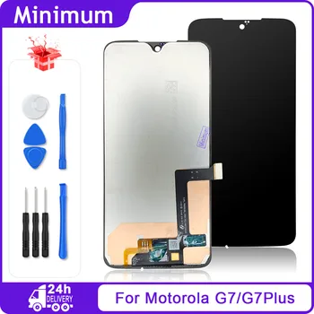 Za Motorola G7 LCD-Zaslon, Zaslon na Dotik, Računalnike Montaža Nadomestnih Delov Za Moto G7 / G7 Plus