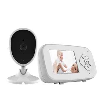 Brezžični Barvni Video Baby Monitor 1080P Audio Fotoaparat nadzorovanja Temperature 2 Način Avdio VOX Lullaby Varuška Varnostne Kamere