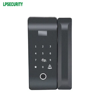 2000 uporabnikov Pametnih brez ključa Prstnih zaklepanje vrat LCD Zaslon biometrične ključavnice IC za kartico password lock